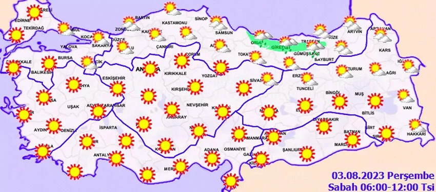 Meteoroloji'den İstanbul uyarısı! Eyyam-ı bahur zirve yapacak...  Bugün hava nasıl olacak? İstanbul, Ankara, İzmir ve il il 3 Ağustos hava durumu
