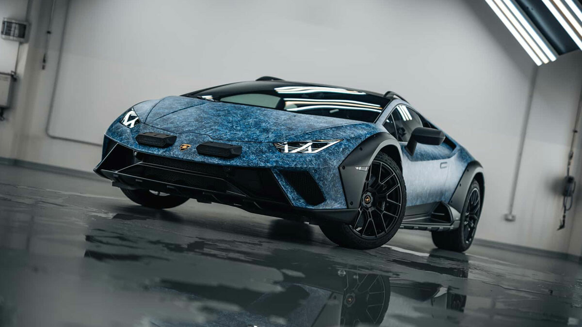 Boyaması 370 saat sürdü: Lamborghini Huracan Sterrato Opera Unica tanıtıldı