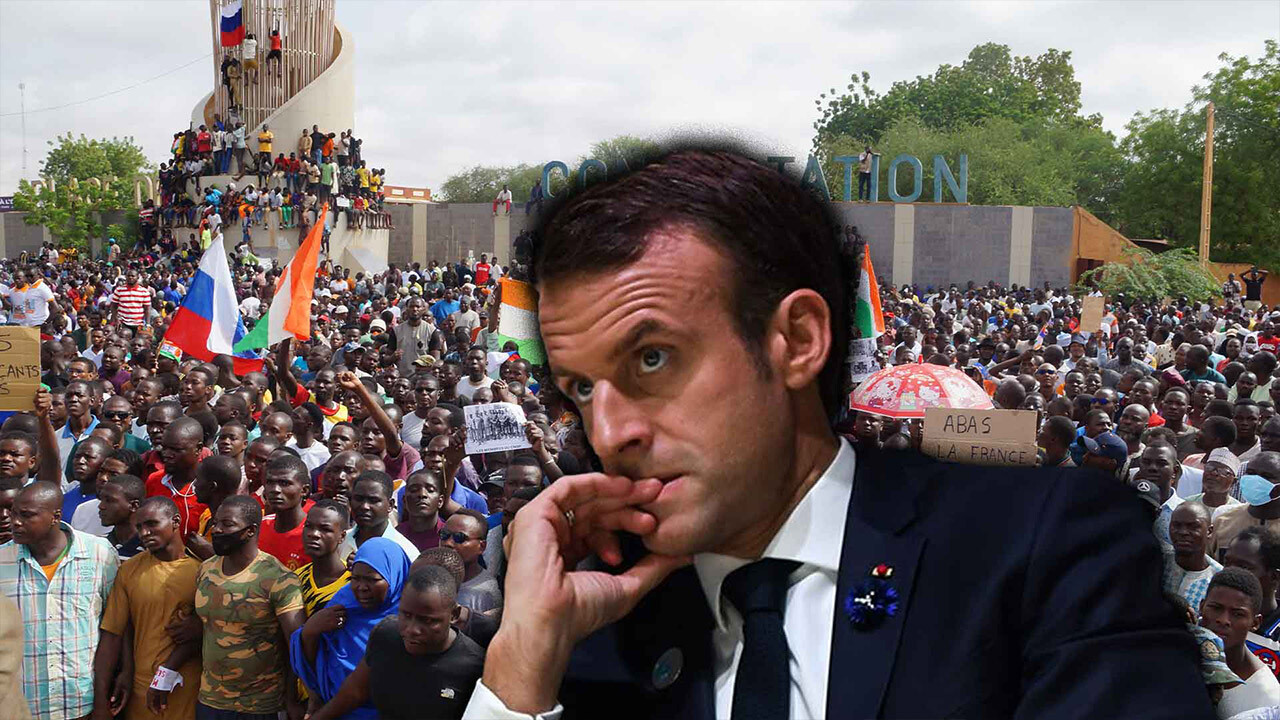 Nijer'de Fransa karşıtı propaganda büyüyor: Afrika bunalımı Macron'a diz çöktürmek üzere