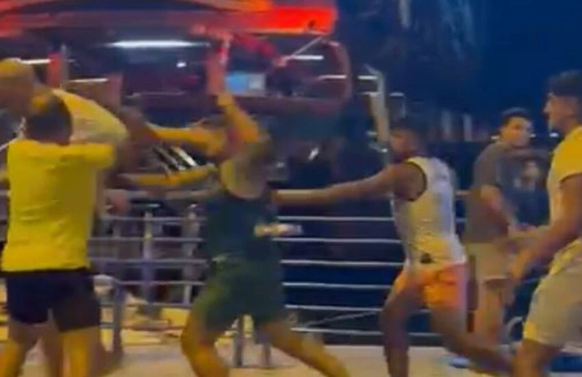 6 kişiye böyle direndi! Tekne çalışanları tatile gelen gurbetçiye saldırdı