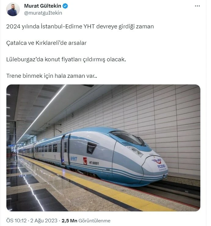 Gayrimenkul uzmanı 2 bölgeyi işaret ederek hemen arsa alın dedi.. Konut fiyatları çıldırmış olacak - 1. Resim