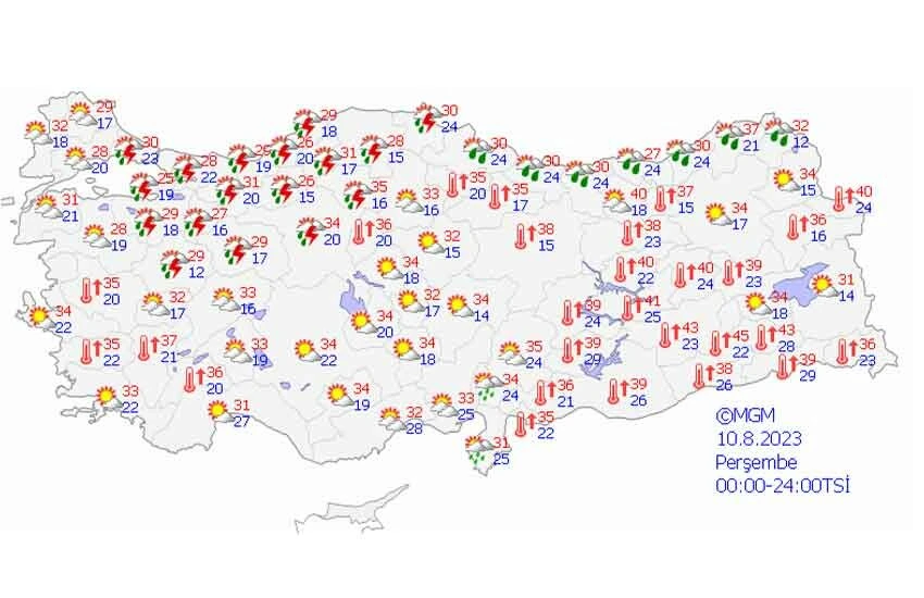 Türkiye'yi kavuran Eyyam-ı Bahur gidiyor: Meteoroloji'den gök gürültülü sağanak uyarısı!