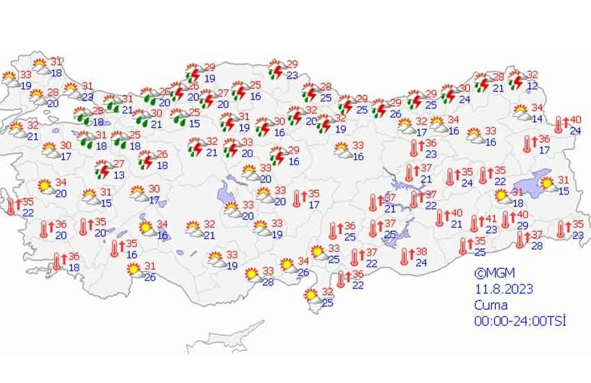 Türkiye'yi kavuran Eyyam-ı Bahur gidiyor: Meteoroloji'den gök gürültülü sağanak uyarısı!