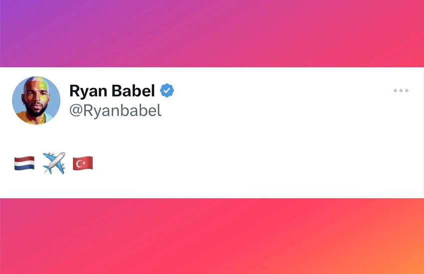 Ryan Babel'den imalı paylaşım: Steven Berghuis, Süper Lig'e mi geliyor?