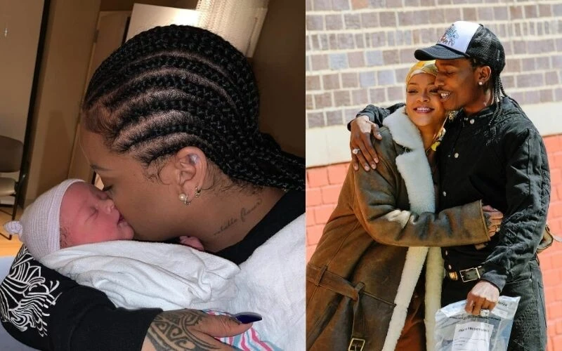 Rihanna'dan müjdeli haber! Dünyaca ünlü şarkıcı ikinci kez anne oldu!