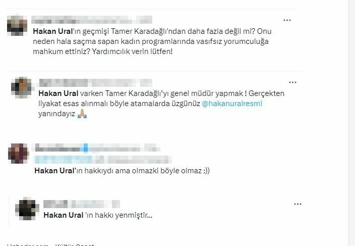Tamer Karadağlı'nın Devlet Tiyatroları Genel Müdürü olmasına Hakan Ural hayranlarından tepki!
