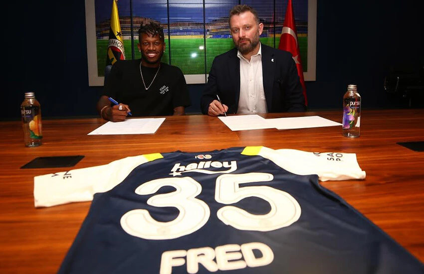 Fred, Fenerbahçe ile sözleşme imzaladı.