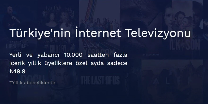 BluTV abonelik ücretlerine <a href=