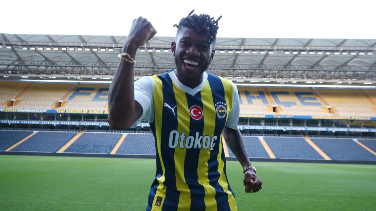 İşte ilk kareler! Fred resmen Fenerbahçe&#039;de