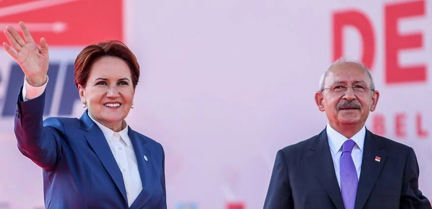 Meral Akşener ile Kemal Kılıçdaroğlu