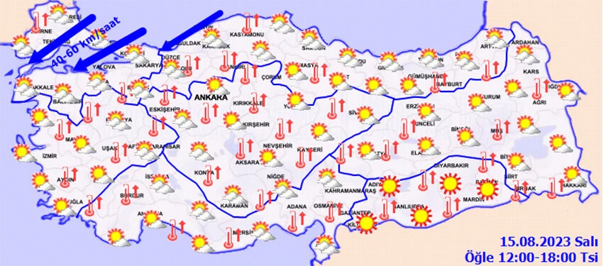 hava durumu Meteoroloji uyardı: Bir dalga daha gelecek! Bugün <a href=