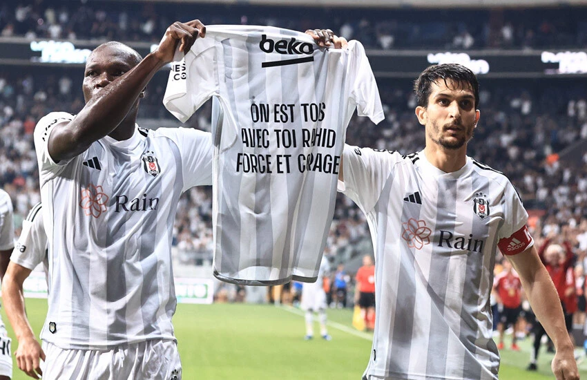 İlk yarı siyah; ikinci yarı beyaz! Beşiktaş, Avrupa Konferans Ligi'nde play-off'ta