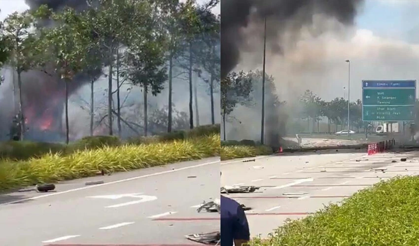 Malezya'da uçak yerleşim alanına düştü: Çok sayıda kişi hayatını kaybetti