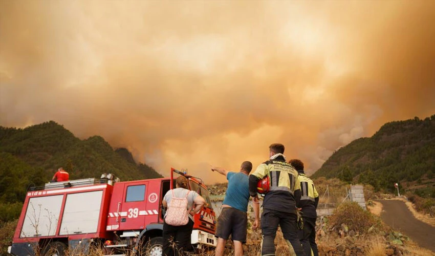 İspanya'daki yangın söndürülemiyor! Her geçen gün daha da yayılıyor: Bin 800 hektar küle döndü