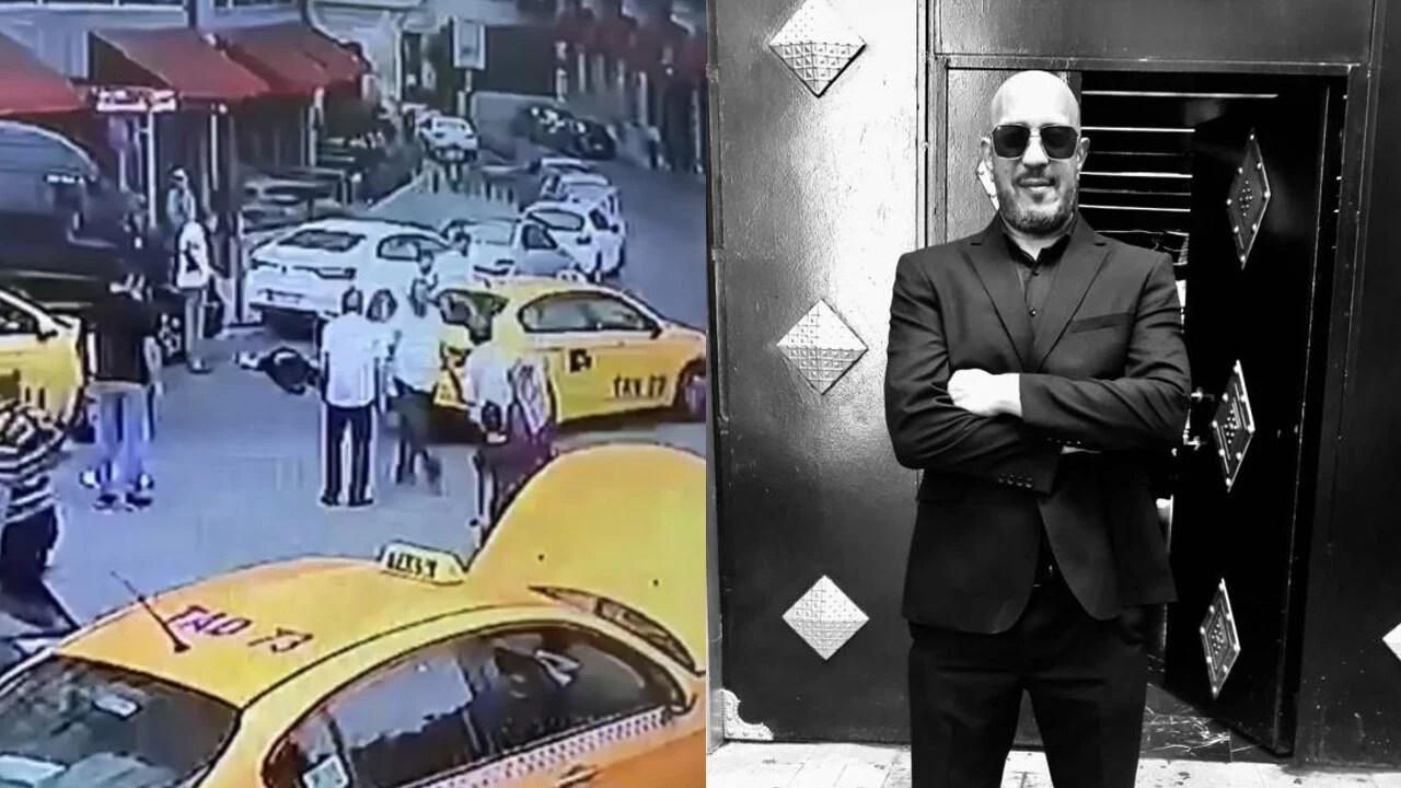 İstanbul'da 'kısa mesafe' cinayeti kamerada! Taksici, Faslı adamı öldüresiye dövdü!