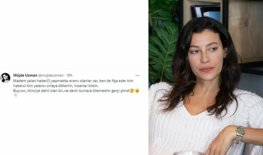 Müjde Uzman'ı sinirlendiren Kızılcık Şerbeti iddiası! Sosyal medyadan ateş püskürdü