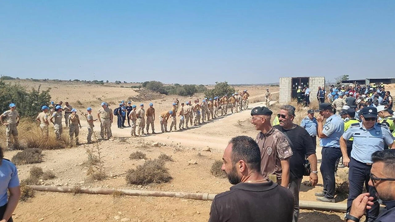 BM Barış Gücü askerleri ile gerginlik: 8 KKTC polisi yaralandı