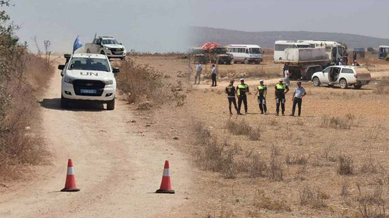 BM&#039;ye geçit yok! Barış Gücü&#039;ne KKTC polisinden engel 