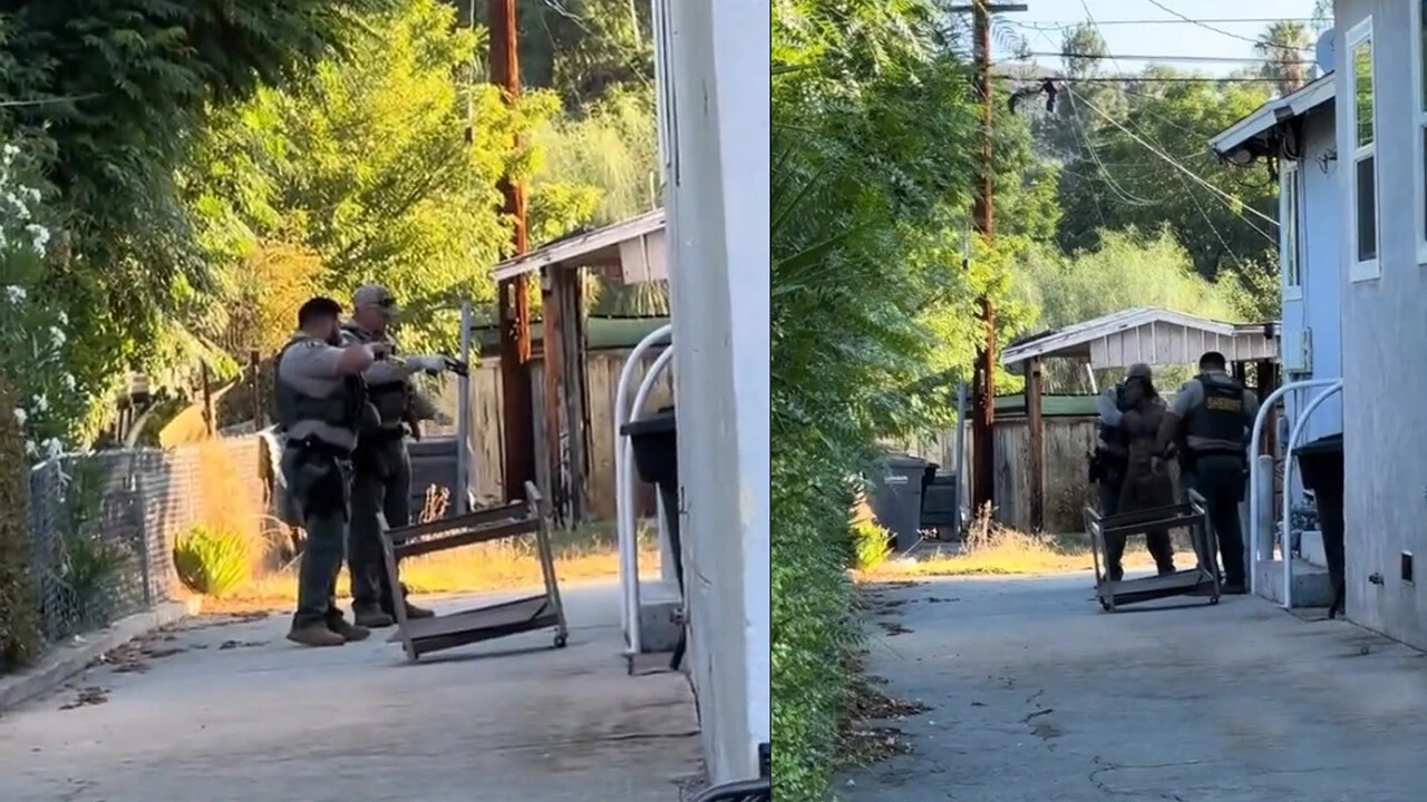 Evinin altında aylarca yaşayan adamı fark ettiğinde şoke oldu! Polisler zor dışarı çıkardı