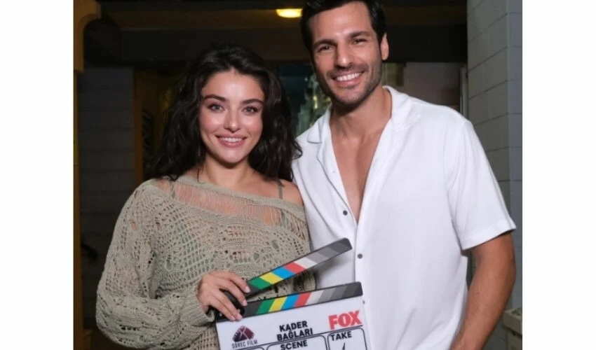Kader Bağları'nın setinden ilk görüntü geldi! Ayça Ayşin Turan suratındaki değişim dikkatten kaçmadı