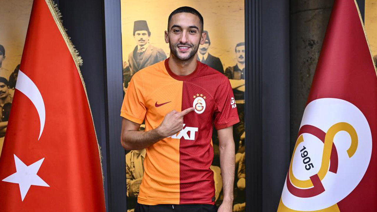 Galatasaray, Hakim Ziyech&#039;in lisansını çıkardı