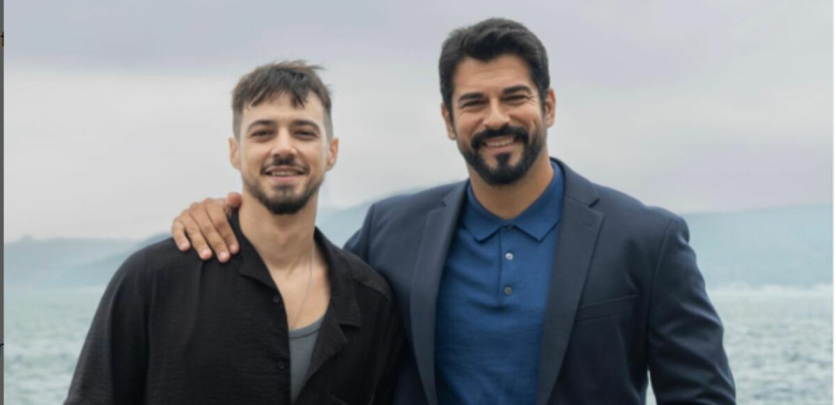 Burak Özçivit ve Mert Yazıcıoğlu film çekiminde ilk kez görüntülendi!