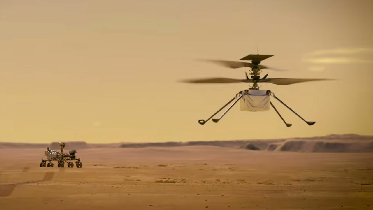 Mars helikopteri Ingenuity, uçarken poz verdi! NASA’dan video geldi