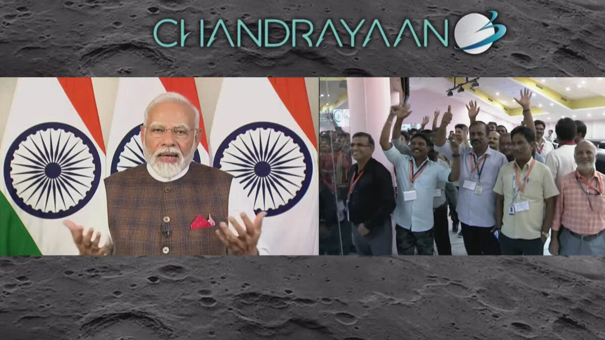 Son dakika: Hindistan tarih yazdı, uzay aracı Chandrayaan-3 başarıyla Ay'a iniş gerçekleştirdi