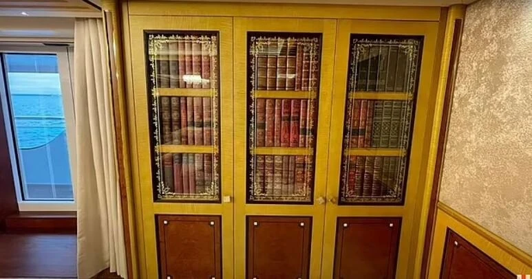 Yatak örtüsü bile yüz binlerce lira! Putin'in ultra lüks teknesinin fotoğrafları yayıldı