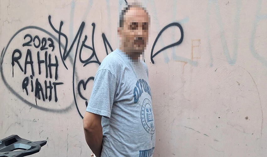 Taksi şoförü polis denetiminden kaçtı