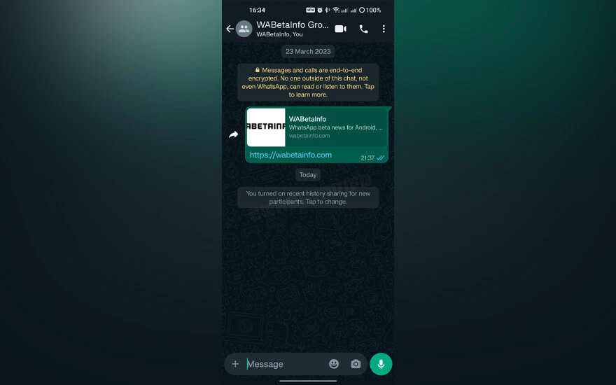 WhatsApp gruplar için yılların sorununu çözüyor: Yeni gelenler de her şeyi görecek