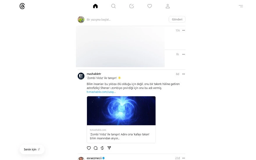 Threads beklenen özelliği getirdi: Web sürümü Türkiye'de yayınlandı