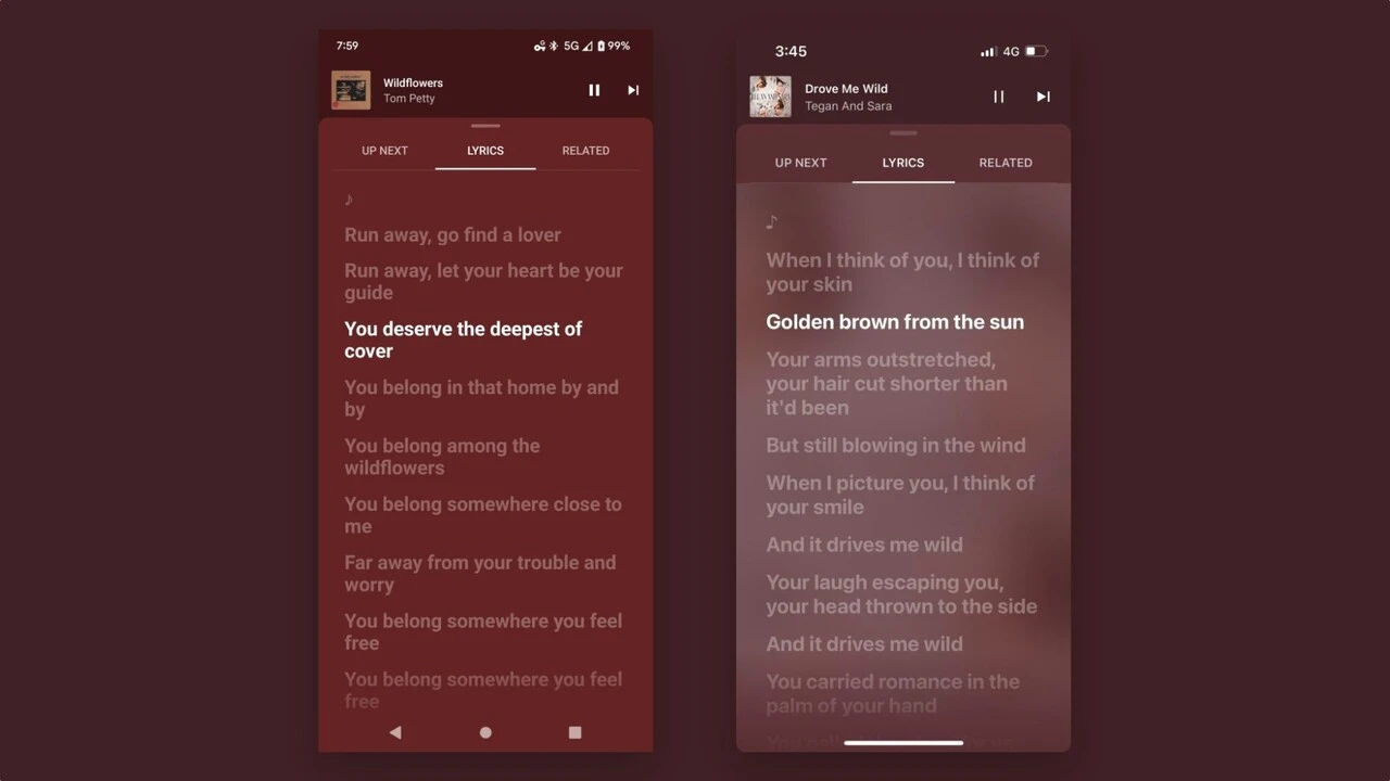 YouTube Music yeni özelliklerle güncellendi: Dikey öneriler ve eşzamanlı şarkı sözleri