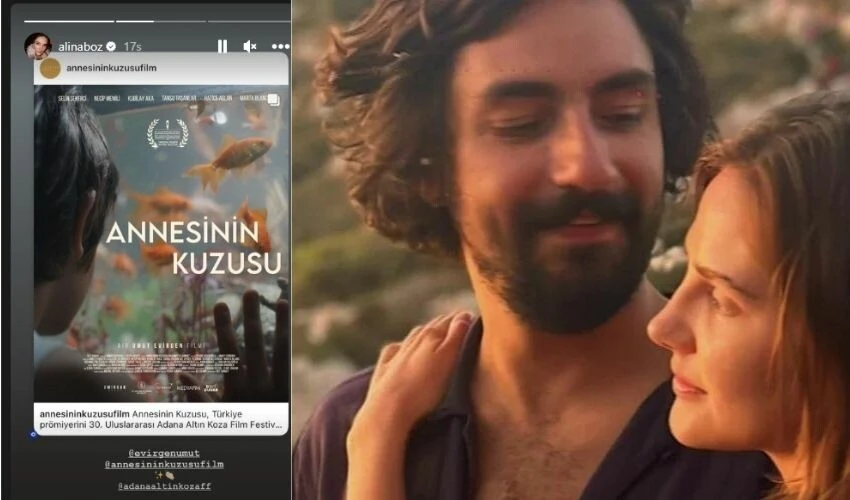 Umut Evirgen'in filmine Alina Boz'dan destek! Sosyal medyada övgüler havada uçuştu