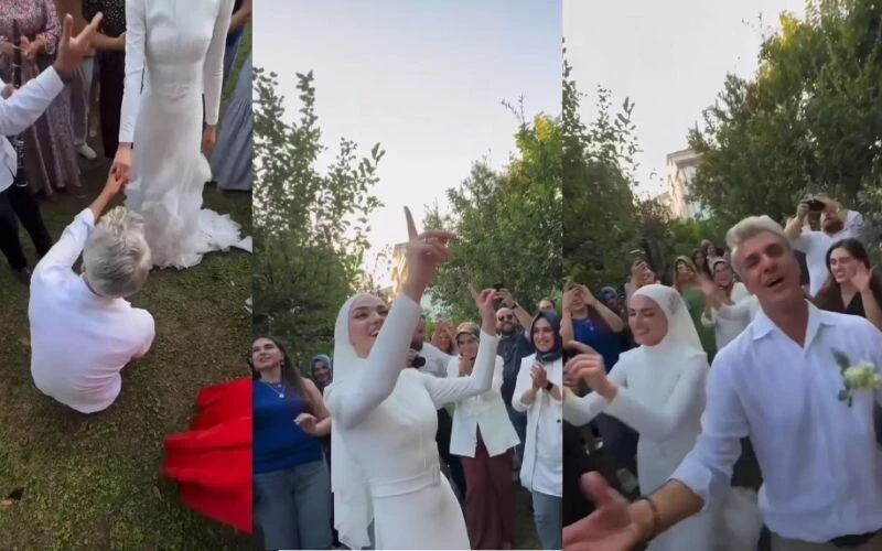 Gerçekten Mesut Enişte oldu! Güldür Güldür’ün sevilen oyuncusu Uğur Bilgin evlendi: İşte ilk kareler…