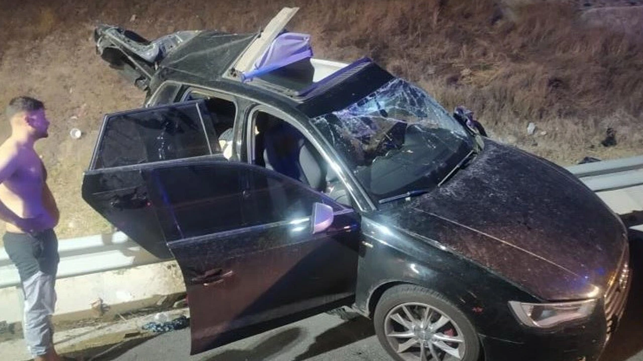 İzmir'de feci kaza! Araçtan fırlayıp tahliye kanalına uçtu: Çok sayıda ölü ve yaralı var