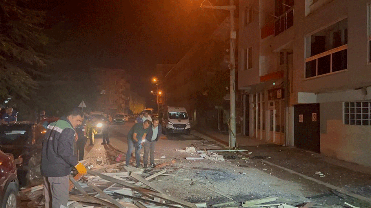 Eskişehir’de korkutan patlama! Araçların camları kırıldı: 1 ölü