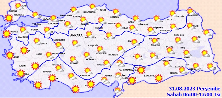 Meteoroloji'den İstanbul dahil birçok kente uyarı: Kuvvetli sağanak geliyor! (31 Ağustos hava durumu)