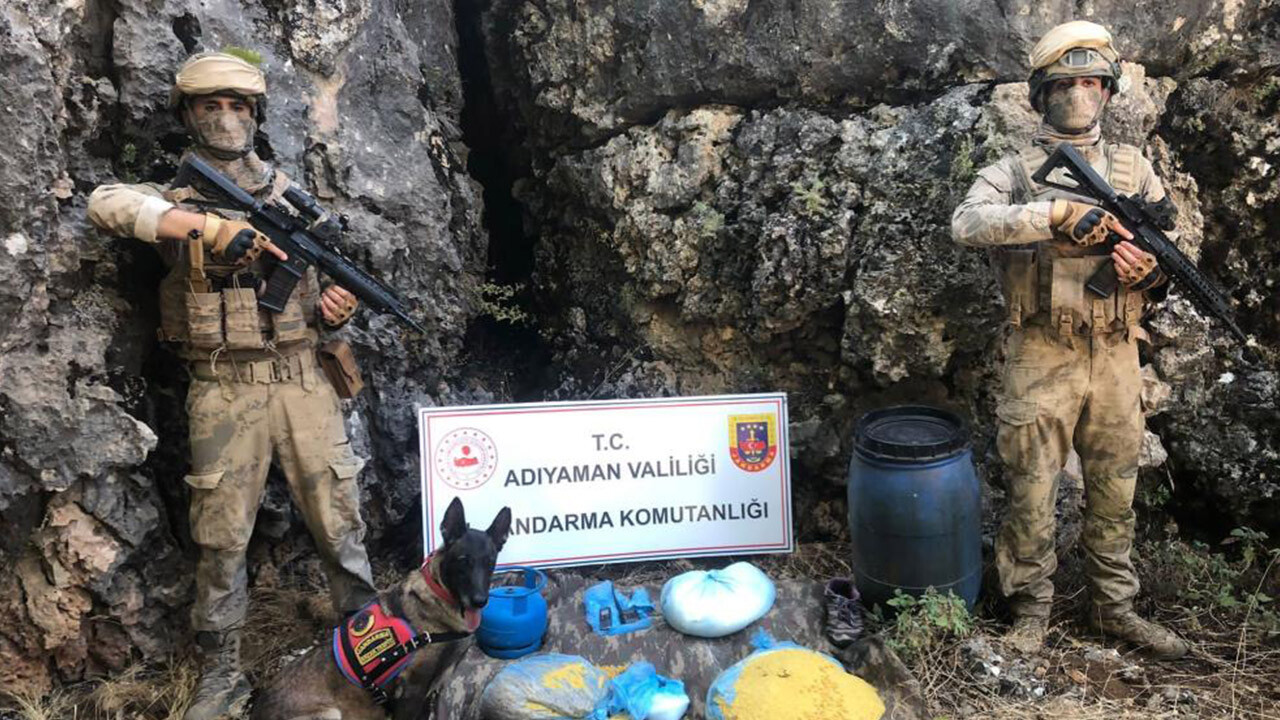 Adıyaman’da PKK’ya darbe: Yaşam malzemesi bulundu