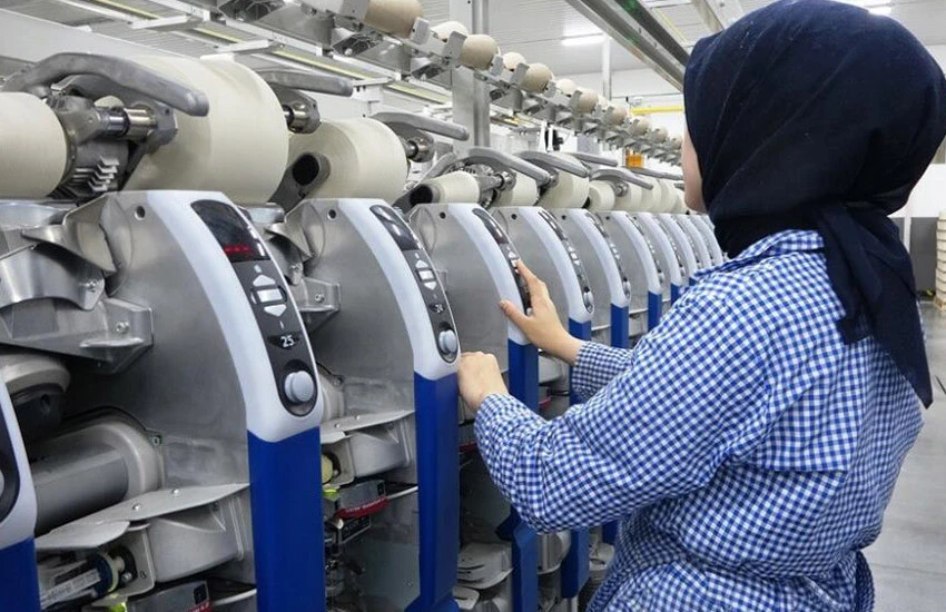 Fabrikada çalışanların yüzde 75'i kadın olacak.
