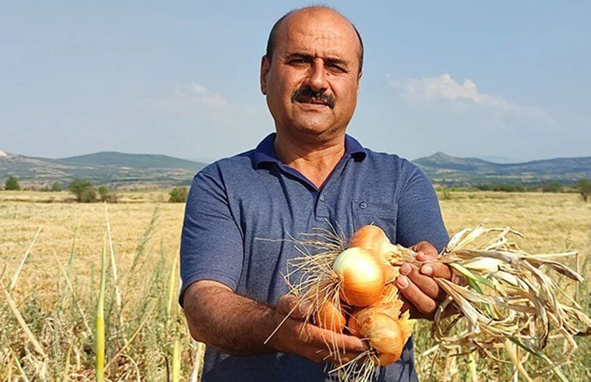Çal Ziraat Odası Başkanı Haşim Ahmet Çil, soğanın çiftçiye yeni umut kapısı olduğunu söyledi.
