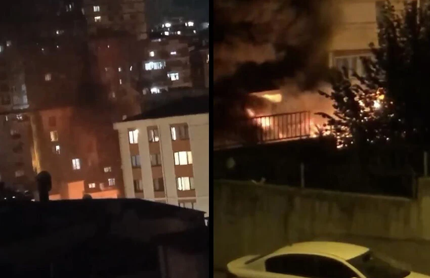 Üvey kardeşinin evini kundakladı.