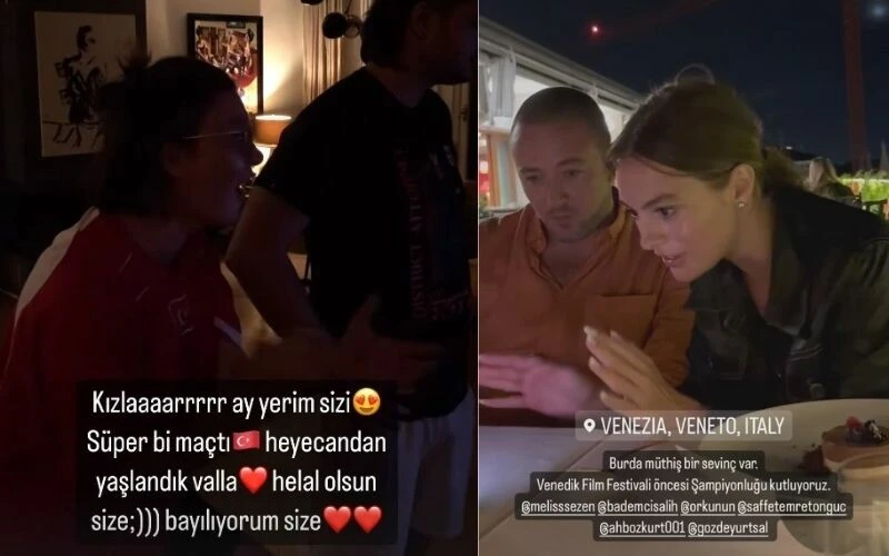 Ünlüler, Filenin Sultanlarının şampiyonluğunu kutladı! Heyecandan yaşlandık…