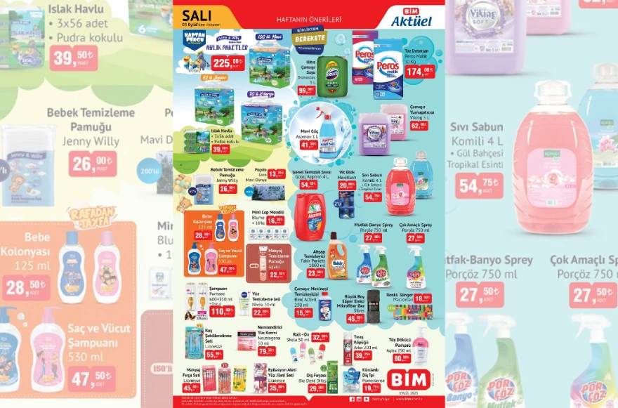 BİM 5 Eylül 2023 Salı aktüel ürün kataloğu gene bomba gibi! Yoğurt, Un, deterjan uygun fiyata - 2. Resim