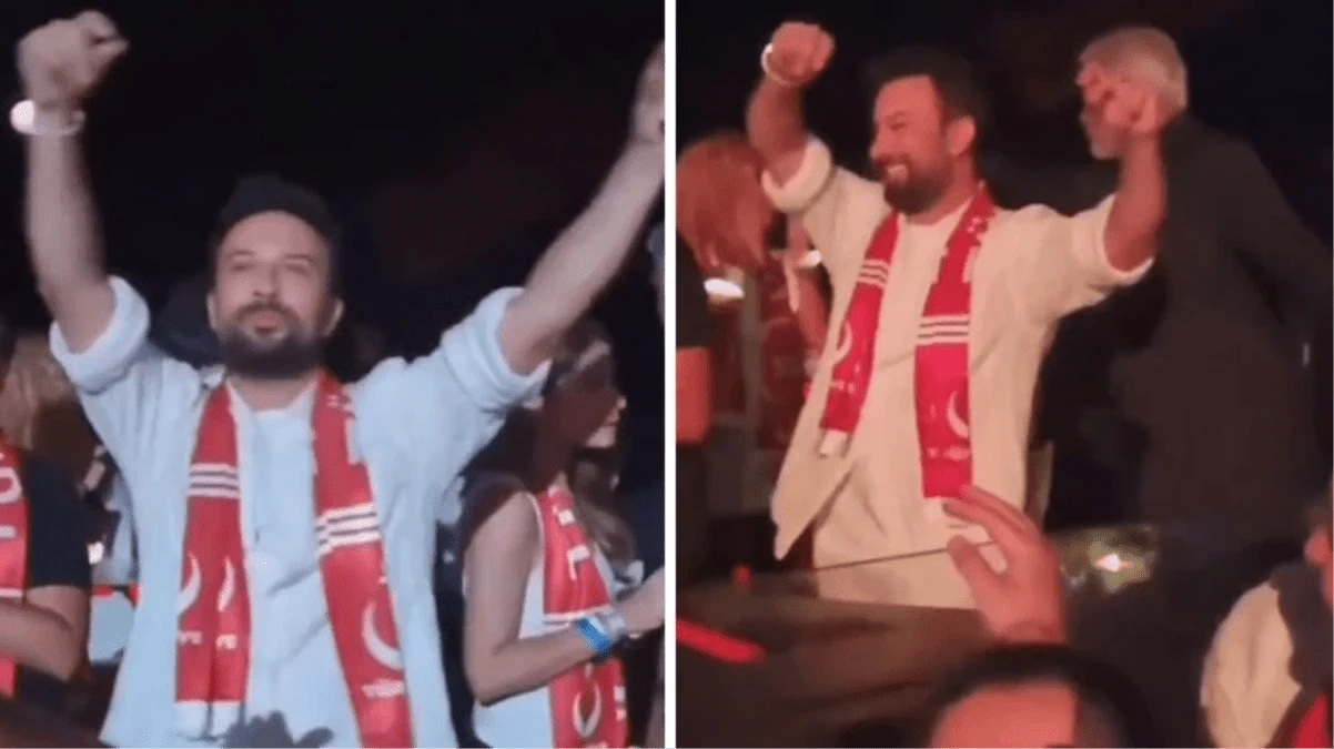 Tarkan şampiyonluk kutlamalarında erik dalı oynadı! Sosyal medya yıkıldı…