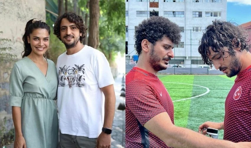 Barış Telli'nin hayatı film oluyor! Taner Ölmez ve Biran Damla Yılmaz'dan ilk kare geldi