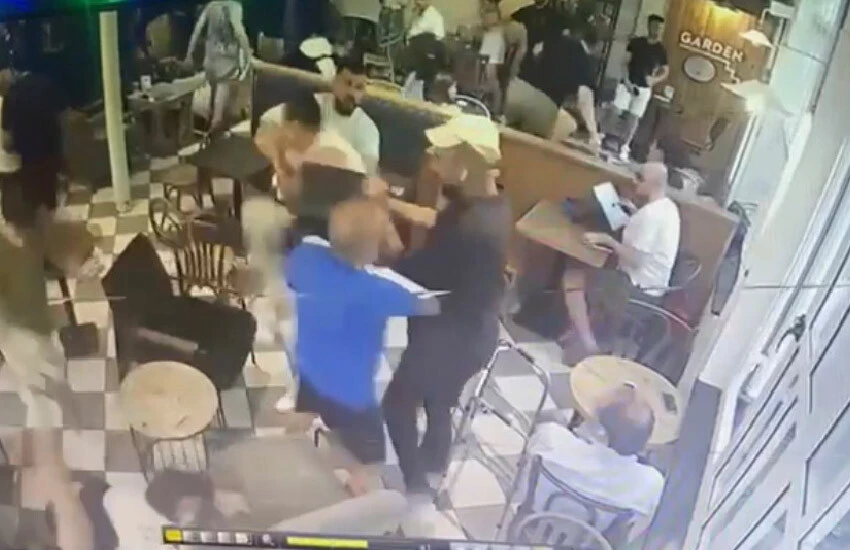 Fenomenler Nişantaşı'nı birbirine kattı! Tekme ve yumruklar konuştu, masa ve sandalyeler havada uçtu