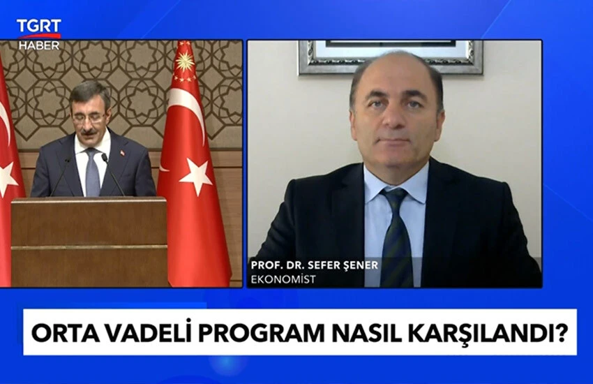 Ekonomist Prof. Dr. Sefer Şener TGRT Haber’e OVP'yi değerlendirdi.