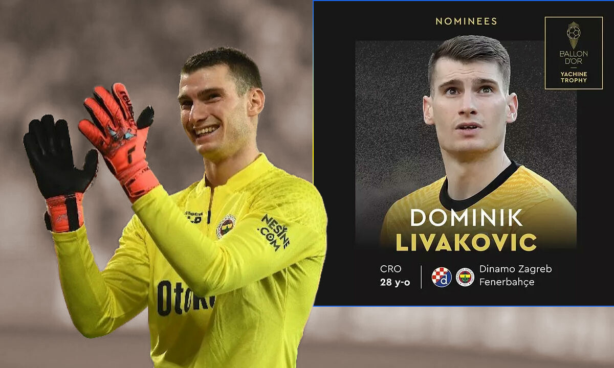 Fenerbahçe'nin yeni transferi Dominik Livakovic, yılın en iyi kalecisi ödülüne aday!