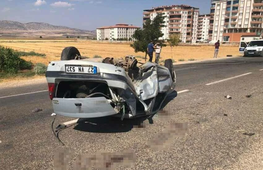 Gaziantep'te korkunç kaza! İki <a href=